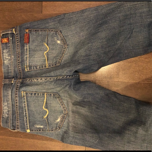 7 for all mankind jeans size 10 (girl) - Picture 3 of 3